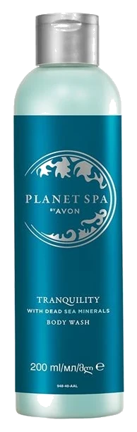 Gel de duș Avon Planet Spa Tranquility cu minerale din Marea Moartă, 200 ml