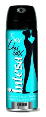 Deodorant parfumat unisex Intesa Sex Unisex Guarana, 125 ml
