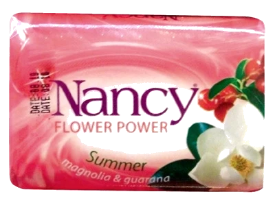 Săpun solid Nancy Flower Power Magnolia & Guarana, 60 g